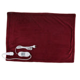 Max Maxb Travel Portable Office Electric Heating Pad Warming Blanket EU Plug Red