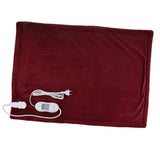 Max Maxb Travel Portable Office Electric Heating Pad Warming Blanket EU Plug Red