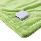 Max Maxb Travel Portable Office Electric Heating Pad Warming Blanket EU Plug Green