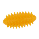 Oval Spiky Massage Ball for Deep Tissue Massage Stress Reflexology Yellow