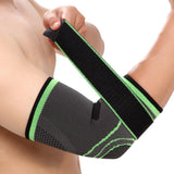 Adjustable Elbow Compression Sleeve Support Brace Arm Guard Protector XL