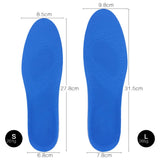 Max Soft Breathable Gel Sport Massage Shoes Insoles Foot Pad Support Cushions XS