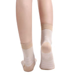 Max Soft Breathable Heel Socks Sleeves Sports Heel Wrap for Cracked Feet L XL