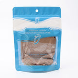 Max Soft Breathable Heel Socks Sleeves Sports Heel Wrap for Cracked Feet L XL