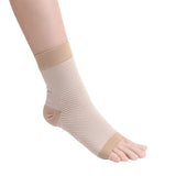 Max Soft Breathable Heel Socks Sleeves Sports Heel Wrap for Cracked Feet L XL