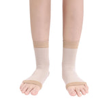 Max Soft Breathable Heel Socks Sleeves Sports Heel Wrap for Cracked Feet L XL