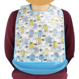 Max Extra Long Large Adult Bib Reusable Washable Clothing Mealtime Protector L