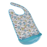 Max Extra Long Large Adult Bib Reusable Washable Clothing Mealtime Protector L