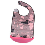 Max Large Adult Bib Reusable Washable Clothing Mealtime Protector Apron L