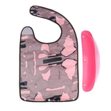 Max Large Adult Bib Reusable Washable Clothing Mealtime Protector Apron L