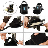 Max Wheelchair Constraint Shoes Foot Rest Strap Footrest Footstrap Belt Black