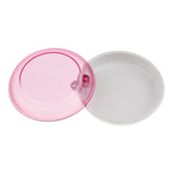 Max Mouth Guard Case Orthodontic Retainer Box Denture Storage Contain White Pink