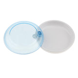 Max Mouth Guard Case Orthodontic Retainer Box Denture Storage Contain White Blue
