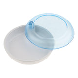 Max Mouth Guard Case Orthodontic Retainer Box Denture Storage Contain White Blue