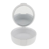 Mouth Guard Case Orthodontic Retainer Box Denture Storage Container White