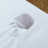 Max Professional Acupuncture Massage Table Bed Fitted Pad Cover 70x190cm White