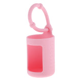 Silicone 15ml Roller Bottle Holder Sleeve Essential Oil Carrying Case Pink