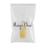 Max Silicone 15ml Roller Bottle Holder Sleeve Essential Oil Carrying Case Yellow