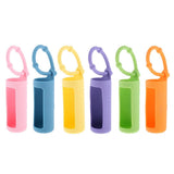 Max Silicone 10ml Roller Bottle Holder Sleeve Essential Oil Carrying Case Pink