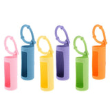 Max Silicone 10ml Roller Bottle Holder Sleeve Essential Oil Carrying Case Pink