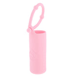 Max Silicone 10ml Roller Bottle Holder Sleeve Essential Oil Carrying Case Pink