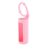 Max Silicone 10ml Roller Bottle Holder Sleeve Essential Oil Carrying Case Pink