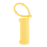 Silicone 10ml Roller Bottle Holder Sleeve Essential Oil Carrying Case Yellow