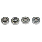 Max Maxb 4 Pieces Wheelchair Front Caster Wheel Bearings Shielded for Smoother Ride