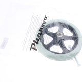 Max Maxb 1pc 7" Wheelchair Replacement Front Wheel Smooth Castor Silent Supplies Grey