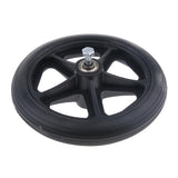 Max Maxb 7" Smooth Flexible Wheelchair Replacement Front Wheel Castor Wheels