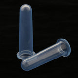 Max Maxb 2 Piece Silicone Facial Vacuum Cuppings Eye and Face Cupping Massage Blue