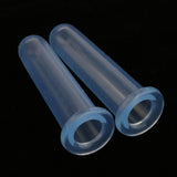 Max Maxb 2 Piece Silicone Facial Vacuum Cuppings Eye and Face Cupping Massage Blue