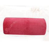 Max Soft Portable Memory Foam Back Cushion Leg Pillow Office Chair  Wine Red