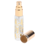 Max 10ml Refillable Perfume Spray Bottl Empty Atomizer Flower Printing Container