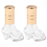 Max 2 Pieces 6ml Empty Refillable Crystal Shoes Perfume Spray Bottles Atomizers