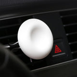 Max Diatomite Earth Car Air Freshener Essential Oils Diffuser with Bottle Light Pink