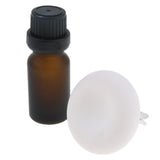 Max Diatomite Earth Car Air Freshener Essential Oils Diffuser with Bottle Light Pink