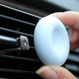 Max Diatomite Earth Car Air Freshener Essential Oils Diffuser with Bottle Blue
