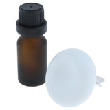 Max Diatomite Earth Car Air Freshener Essential Oils Diffuser with Bottle Blue