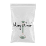 Max Double Heads Natural Jade Stone Facial Massage Roller Wheel Neck Massager 04