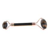 Max Double Heads Natural Jade Stone Facial Massage Roller Wheel Neck Massager 05