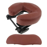3pcs Face Cradle Cushion Arm Support Pillow Set for Massage Table Bed Red