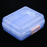 Max Maxb Portable 7 Day Pill Organizer Storage Box Medicine Container Case  Blue