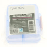 Max Maxb Portable 7 Day Pill Organizer Storage Box Medicine Container Case  Blue