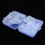 Max Maxb Portable 7 Day Pill Organizer Storage Box Medicine Container Case  Blue