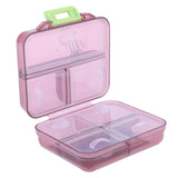 Max Maxb Portable 7 Day Pill Organizer Storage Box Medicine Container Case  Wine Red