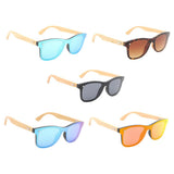 Max Maxb Bamboo Wood Legs Sunglasses Fashion Eyeglasses Eyewear for Women Men Black