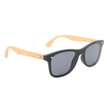 Max Maxb Bamboo Wood Legs Sunglasses Fashion Eyeglasses Eyewear for Women Men Black
