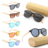 Max Maxb Bamboo Wood Legs Sunglasses Fashion Eyeglasses Eyewear for Women Men Black