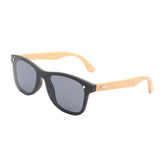 Max Maxb Bamboo Wood Legs Sunglasses Fashion Eyeglasses Eyewear for Women Men Black
